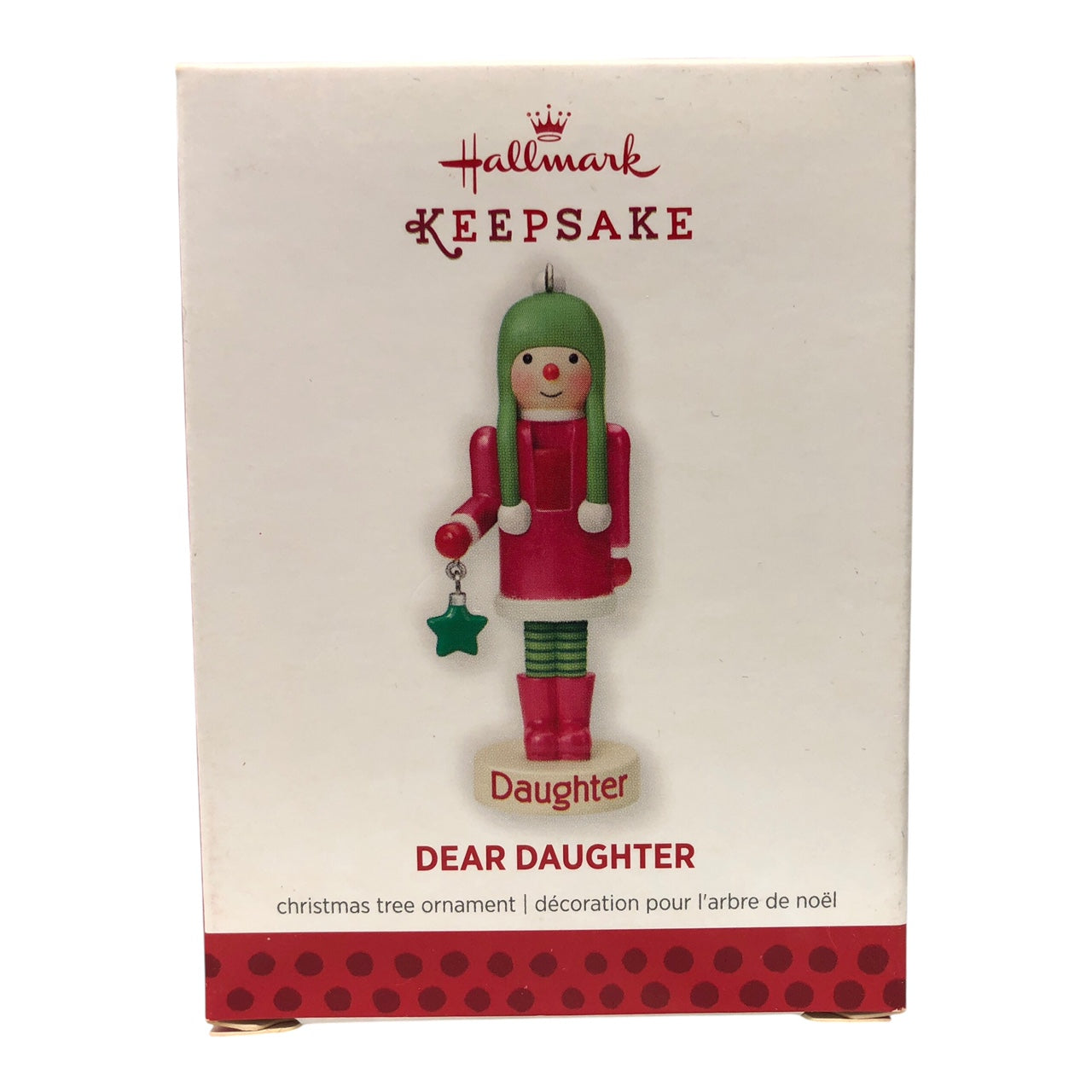 39946 - Hallmark Set of 3 Mom, Son and Daughter Nutcracker Ornaments 4" |Pod 1-74|