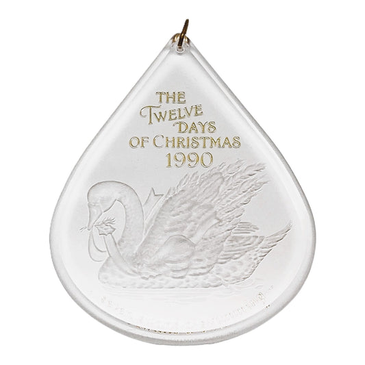 39952 - Seven Swans a Swimming Acrylic 3 1/2" |Pod 1-70|