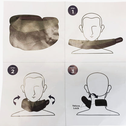 40449 - Vitavix Neck Support Pillow for Ergonomic Snoring Relief, Fits Neck 18" Or Less |22-13|