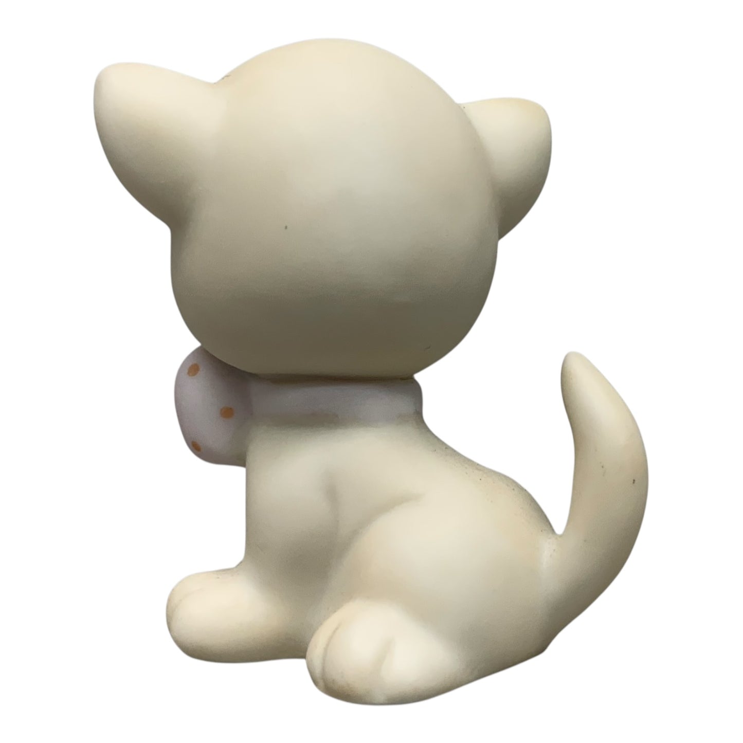 40450 - Precious Moments Charming 2" Pink Bowtie Cat |H-3|