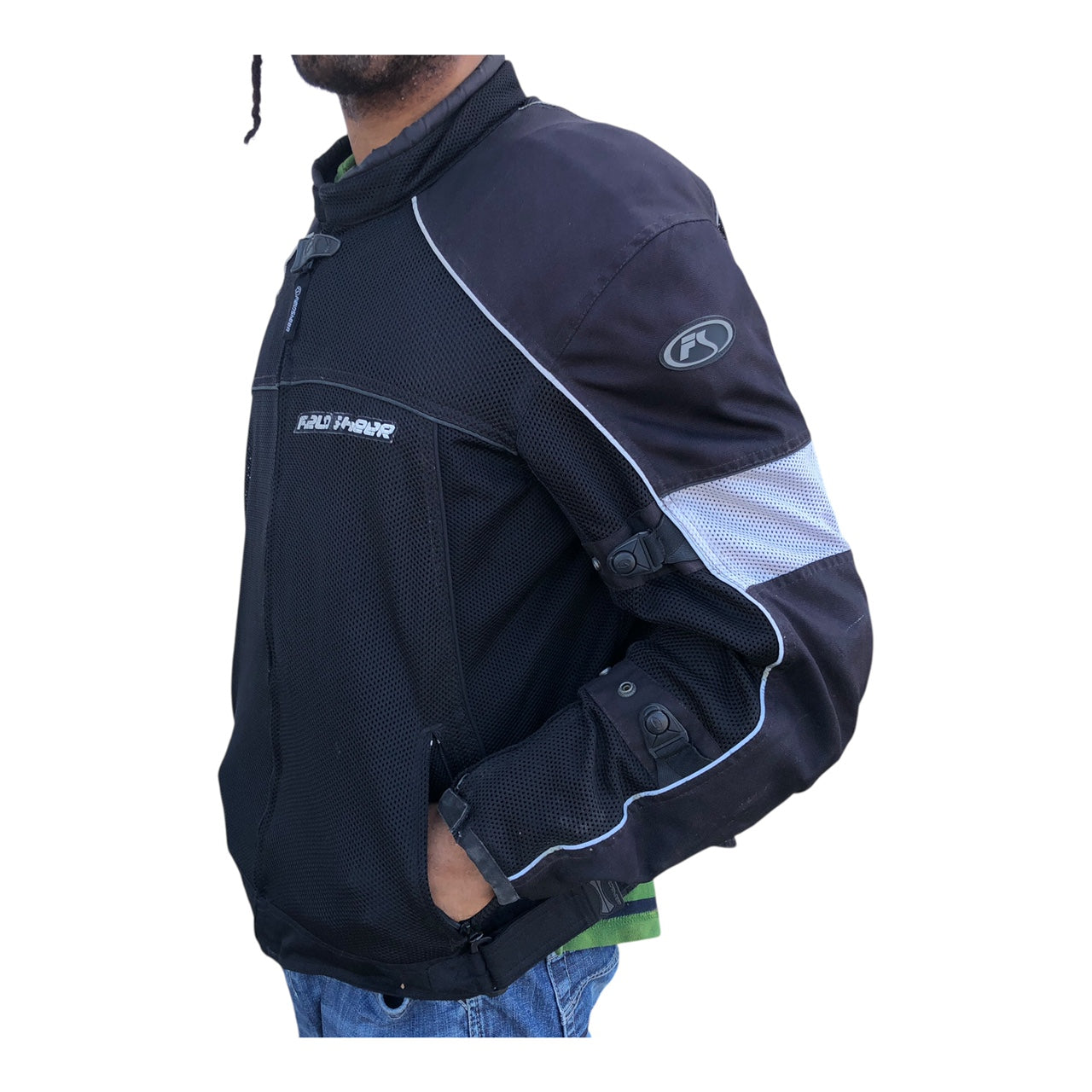 40745 - Fieldsheer Motorcycle Jacket 3X w Armour |BHB-|