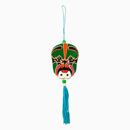 41889 - Fabric Mask to Ward Off Evil Set of 7 Approximately 10" Hanger |7-14|