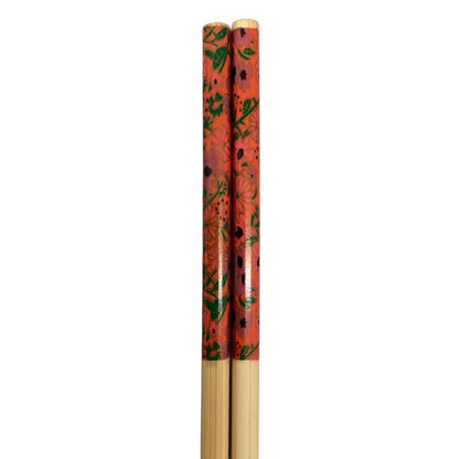 41976 - Set of 4 Pair Premium Japanese Wooden Chopsticks for Sushi Lovers |18-27|