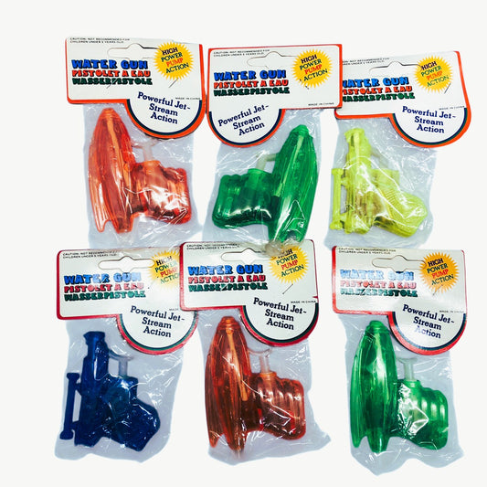 42300 - Set of 6 Jet Stream Action Squirt Guns |17-31|