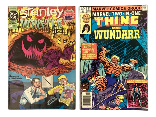 42312 - Marvel Two-In-One Thing And Wundarr And Stanley Monster Comics |8-2|