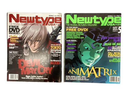42383 - Set of 2 Newtype Magazines |8-2|