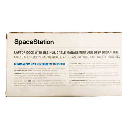 42525 - Blue Lounge Spacestation Laptop Dock - Black|TBD|