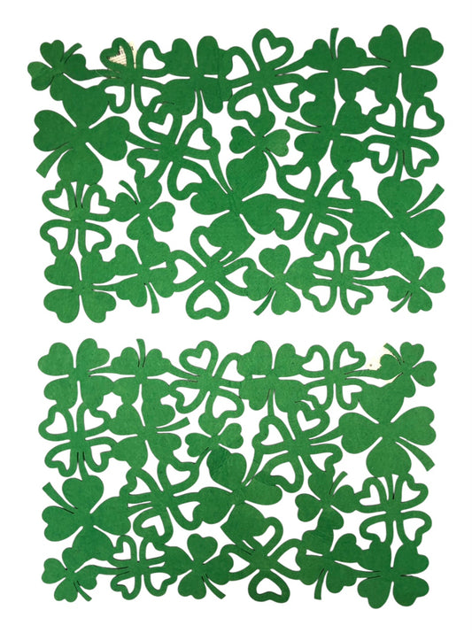 42805 - Set of Two Shamrock Placemats |8-7|