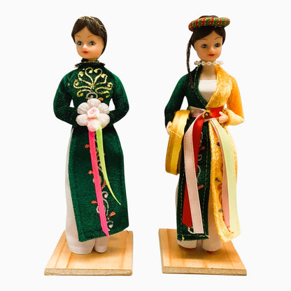 42939 - Set of 2 6" Oriental Dolls |H-2|