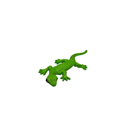 43375 - 9" Green Metal Lizard Garden Ornament |17-26|