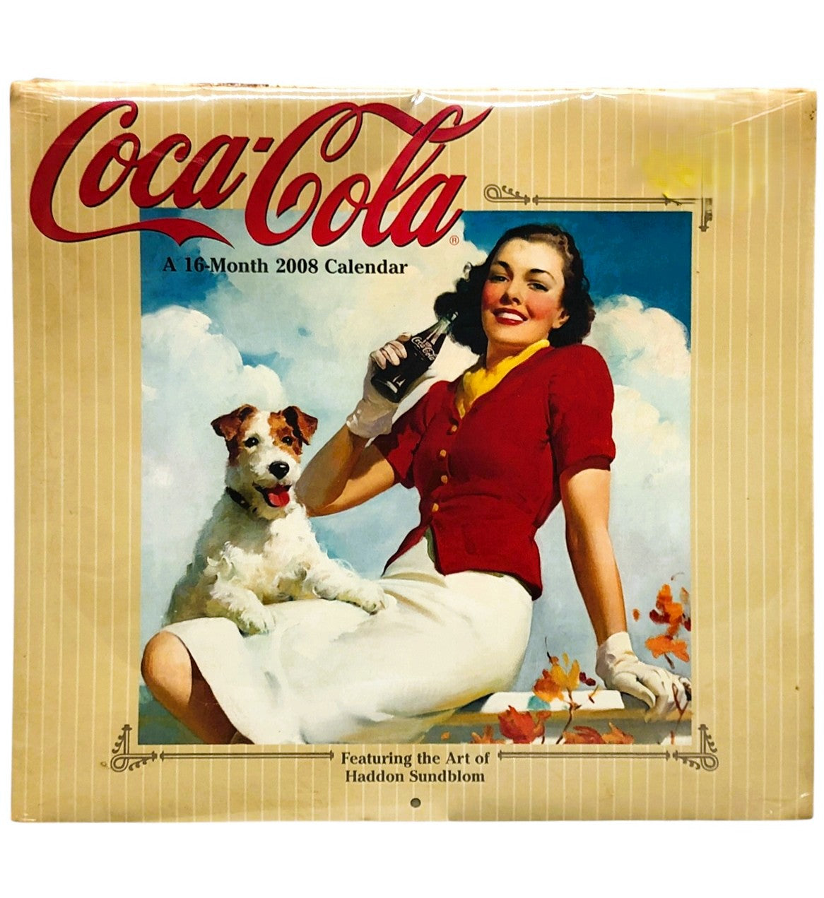 43387 -  Brand NEW Coca-Cola 2008 18 Month Calendar |22-1|