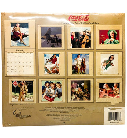 43387 -  Brand NEW Coca-Cola 2008 18 Month Calendar |22-1|