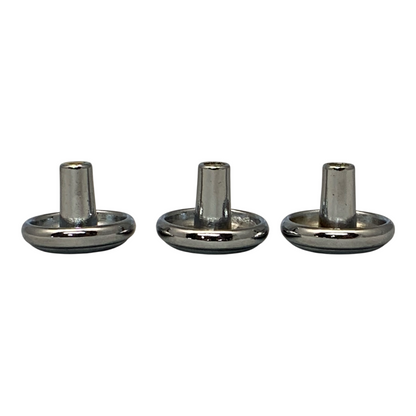 48209 - Three-Pack 1-1/4-Inch Domed-Top Round Knob Chrome P6361AC-PC-C Set |5-10|