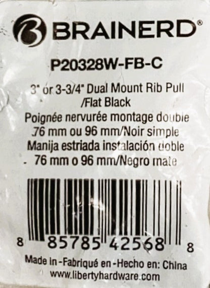 48213 - Brainerd 3" Dual Mount Rib Pull P20328W-FB-C |5-6|