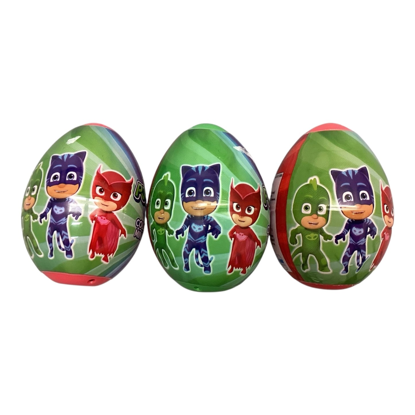 48214 - Set of Three PJ Masks Mini Figure Mystery Eggs |9-4|