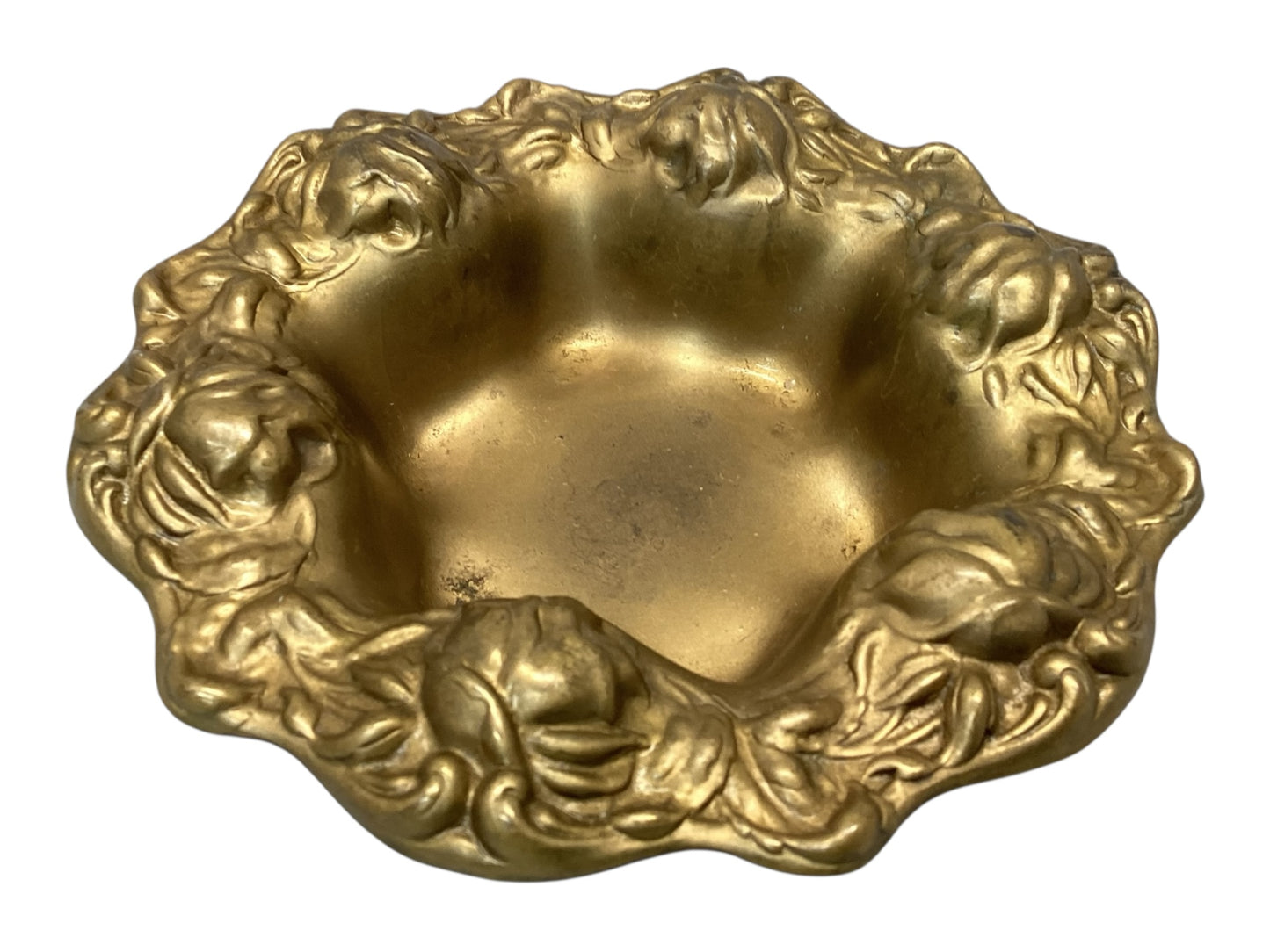 48225 - Intricate Bronze Ashtray 6" |19-27|
