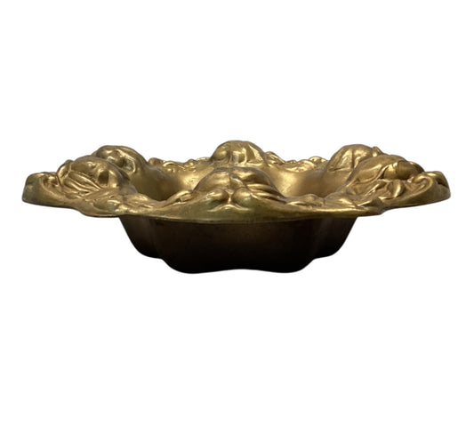 48225 - Intricate Bronze Ashtray 6" |19-27|