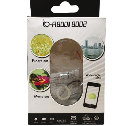 48229 - Fish Eye, Macro, and Wide Angle Lens Cover for Cellphone |9-14|