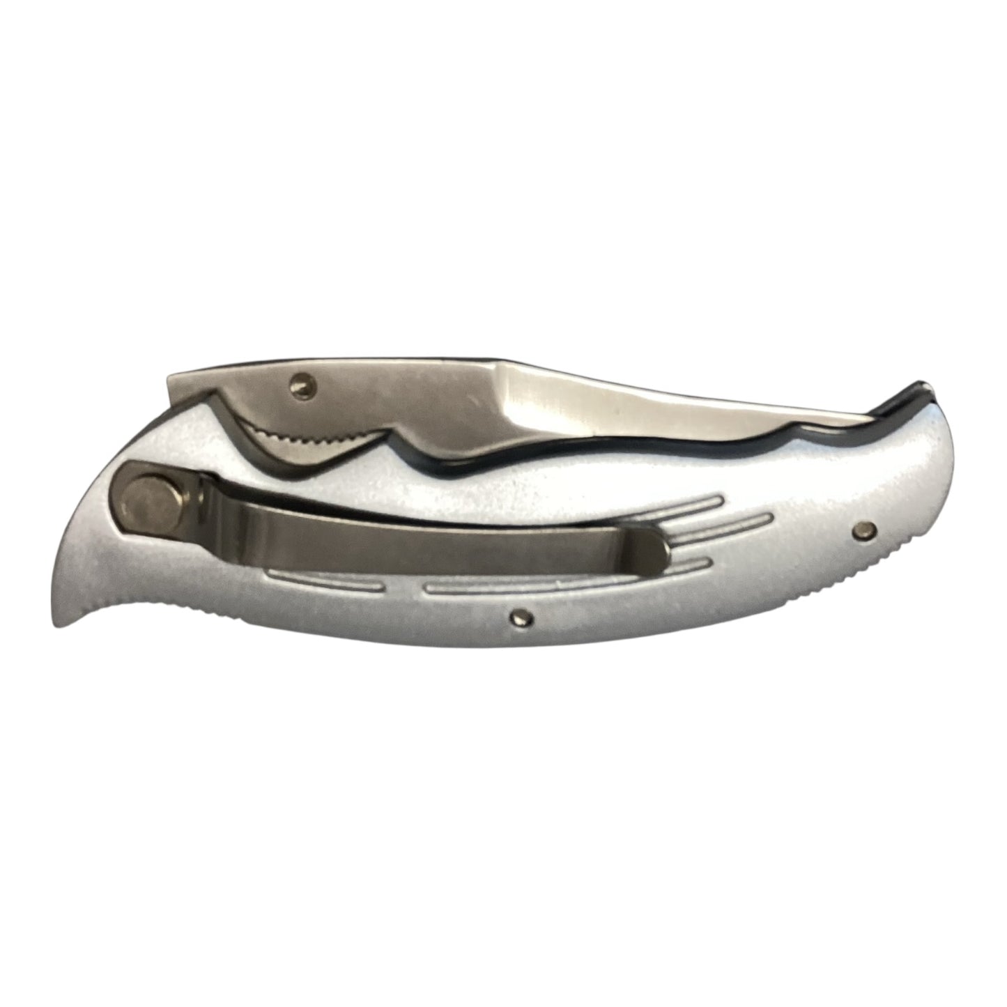 48240 - Silver Flip Knife 8" |81|