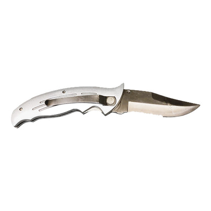 48240 - Silver Flip Knife 8" |81|