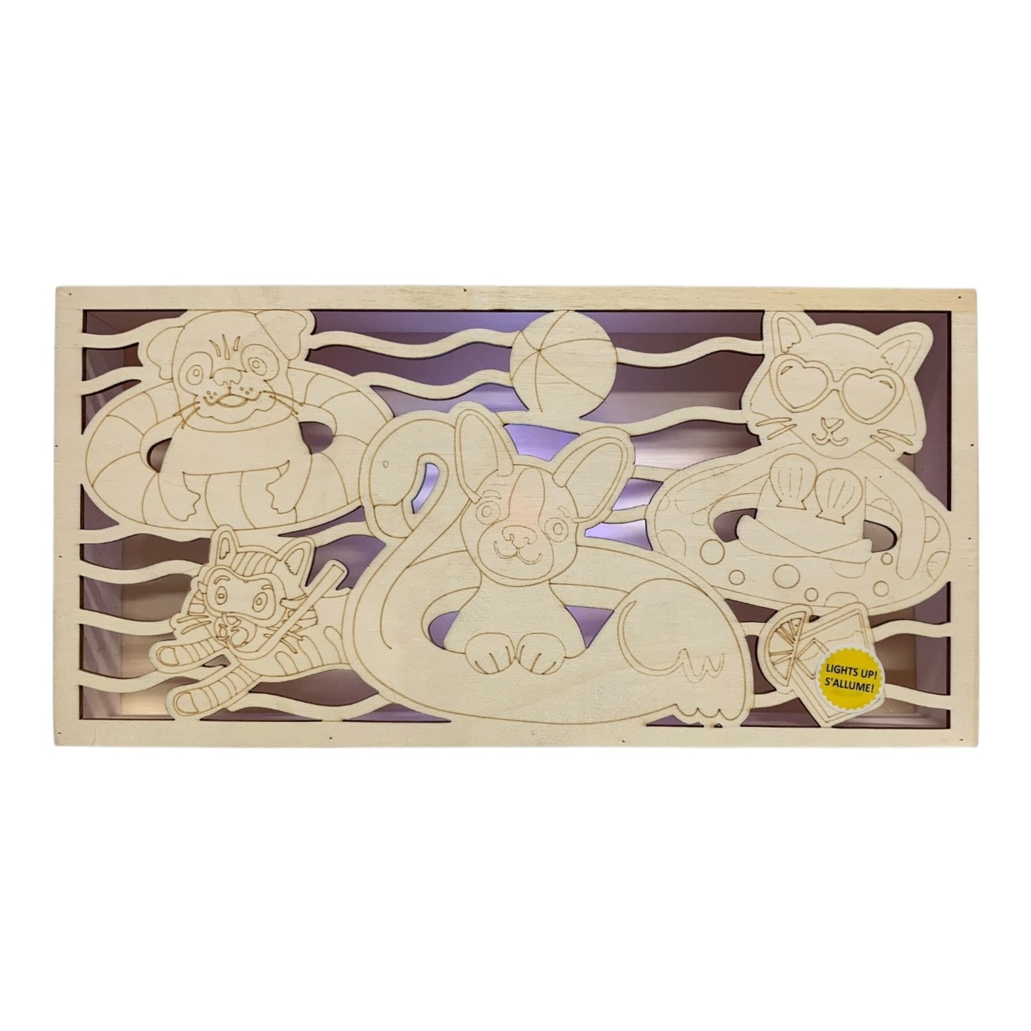 48367 - DIY Wood Painting Decor 12" |5-13|