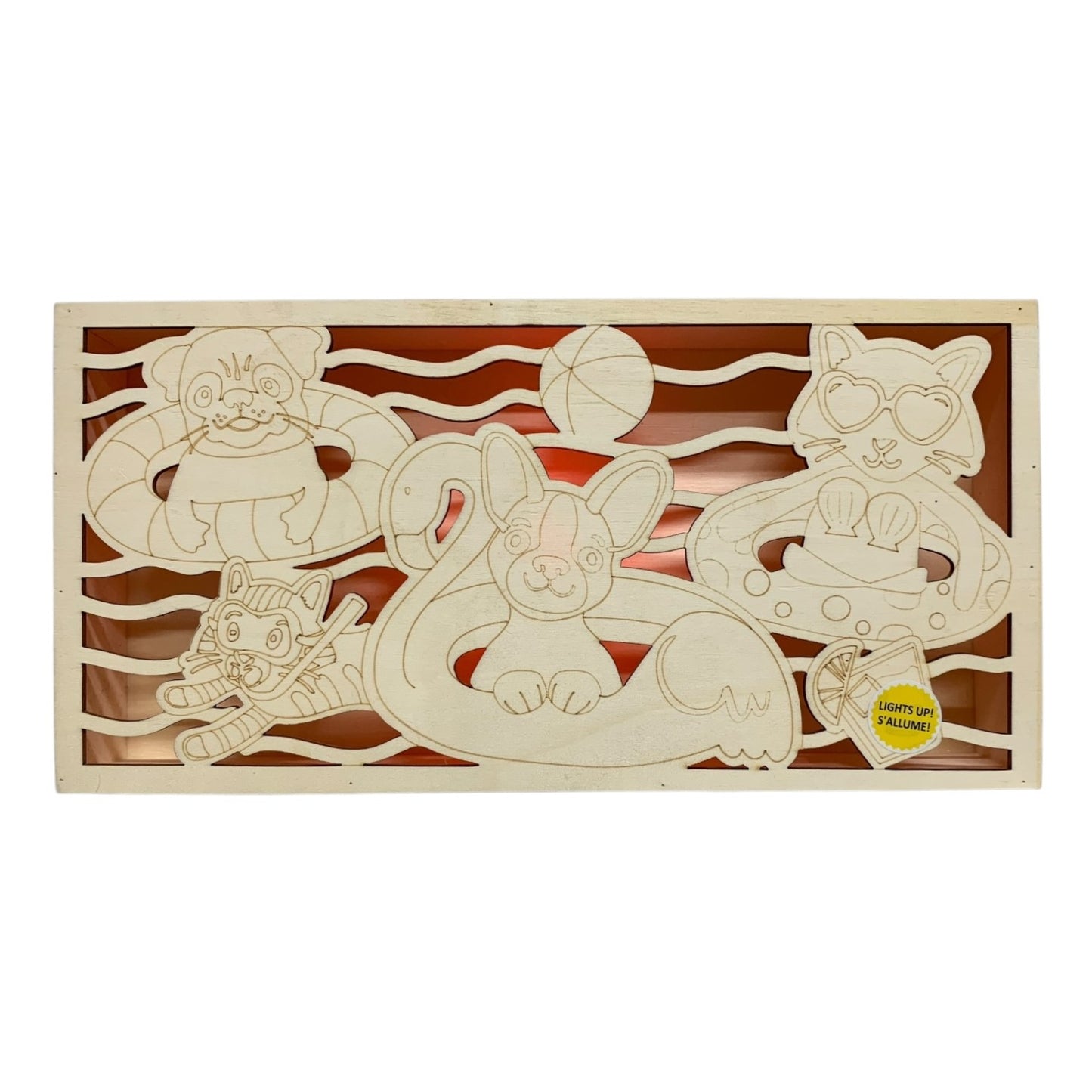 48367 - DIY Wood Painting Decor 12" |5-13|