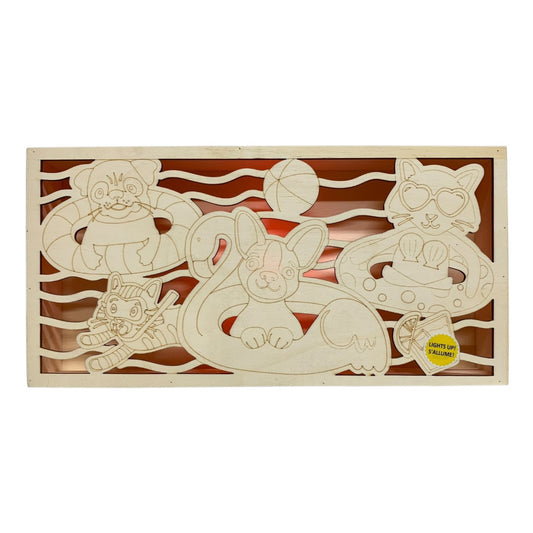 48367 - DIY Wood Painting Decor 12" |5-13|