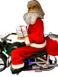 48284 - Mr Christmas Super Motorcycling Santa |TBD|