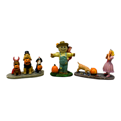 48295 - Set of Three Miniature Halloween Characters |GR-39|