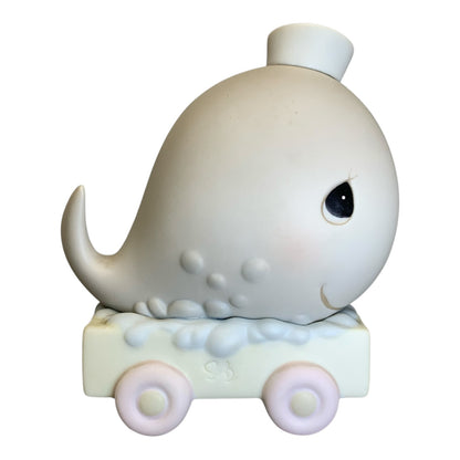 48313 - Precious Moments May Your Birthday Be Mammoth Age 10 Whale Figurine 6" |Z-78|