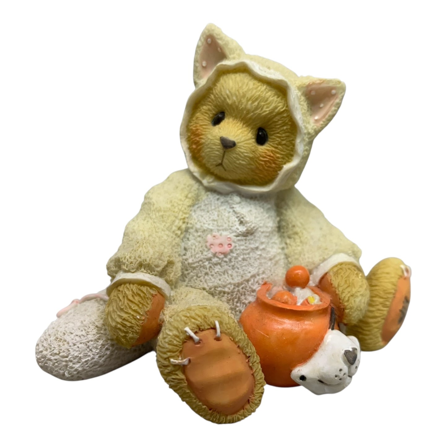48341 - Cherished Teddies: You're the Cat's Meow 2.5-Inch Figurine |H-3|
