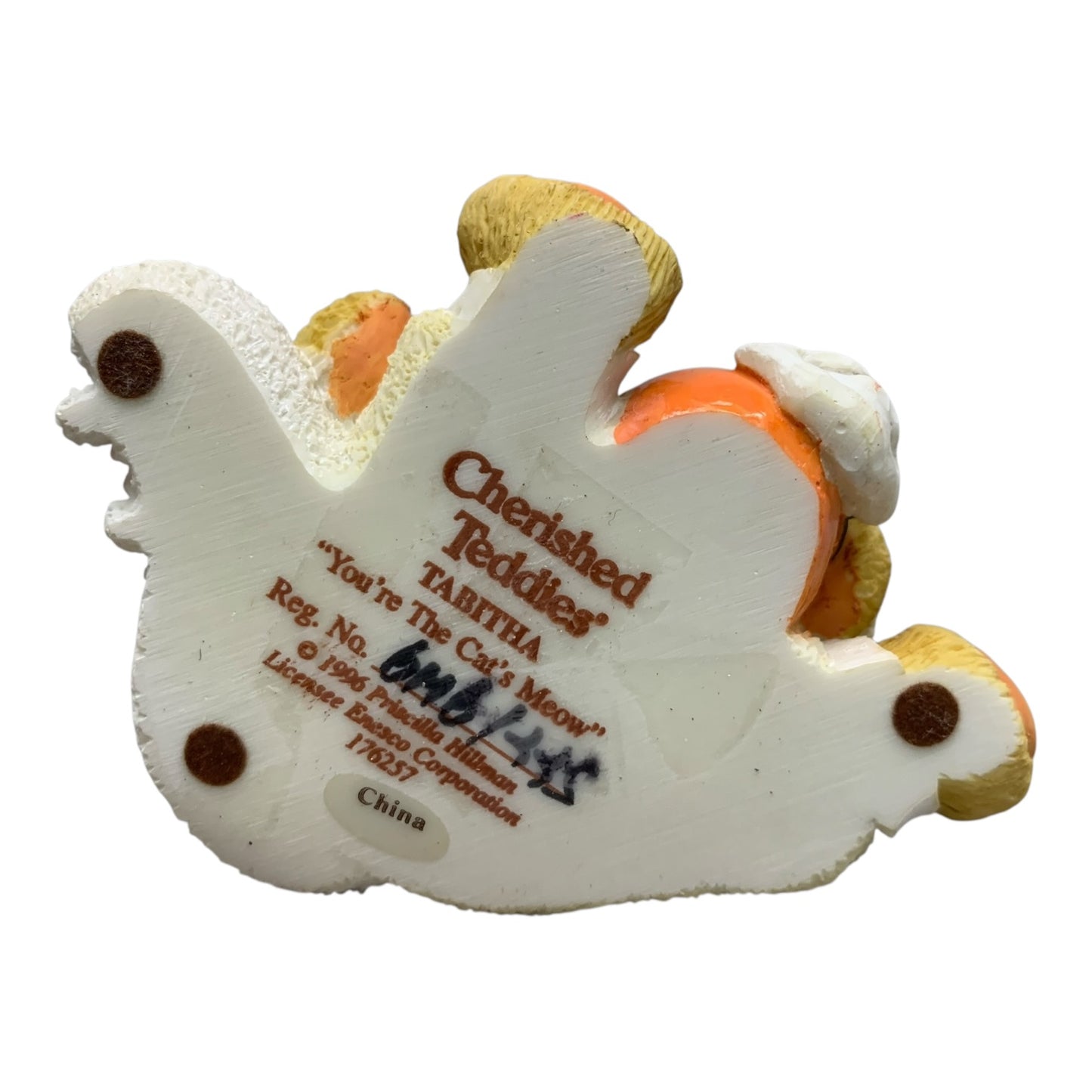48341 - Cherished Teddies: You're the Cat's Meow 2.5-Inch Figurine |H-3|