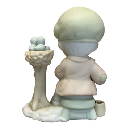 48352 - 4.5-Inch Precious Moments "Only You Can Make A Home" Porcelain Figurine |X-57|