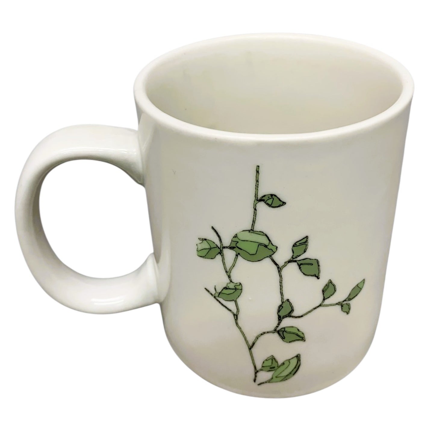 48394 - Ceramic Mug With Vine 3.5" Diameter 4" Tall |10-15|