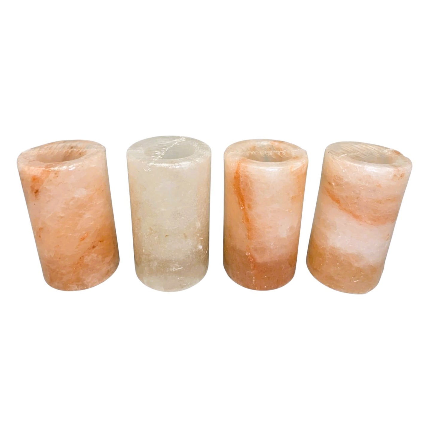 48396 - Set of Four Light Red Crystal 3" Shot Glasses |12-25|