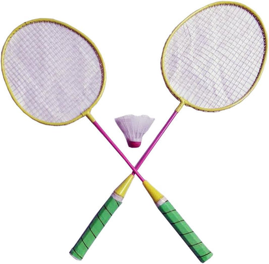 10007 - Yellow/Pink Badminton Set - [9-12]