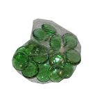 10193 - Two Bags Green Glass Accent Gems Pack |16-F|