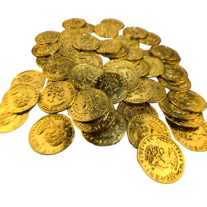 10562 - 1.5" Gold Pirate Coin Set of 20 - |DVD-6|