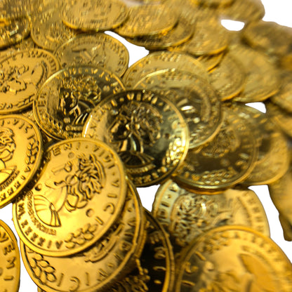 10562 - 1.5" Gold Pirate Coin Set of 20 - |DVD-6|