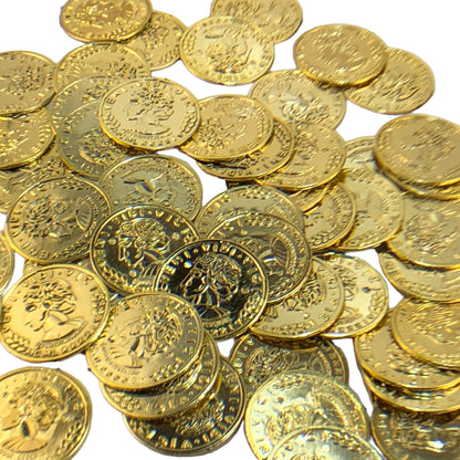 10562 - 1.5" Gold Pirate Coin Set of 20 - |DVD-6|