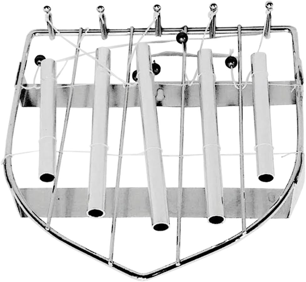 10698 - Over The Door Silver Door Chime - [F-57]