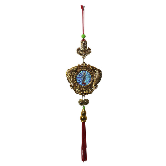 1094 - Quan Yin 2 Fish Charm Hanger - |P-9 Top|