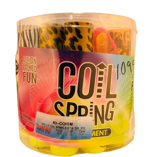 10991 - 72pc 1.5" Coil Spring Assortment - [R-26]