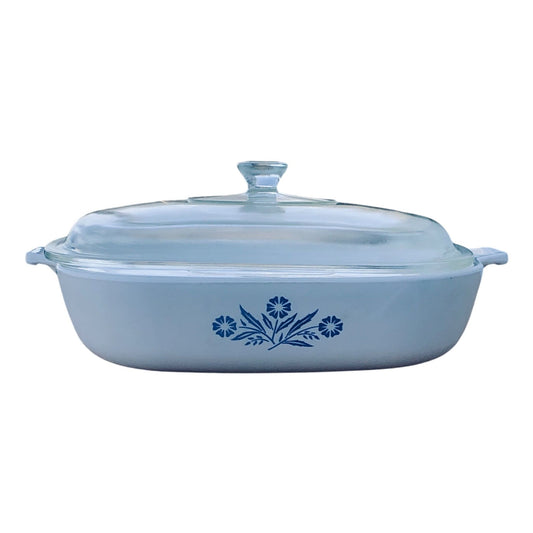 10 -CorningWare Cornflower Blue 10-Inch Casserole Dish with Lid  |P-10-B|