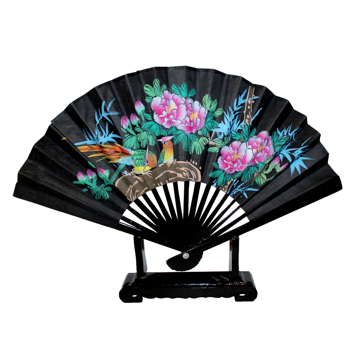 11002 - 20" Black Fan With Stand |I-02|