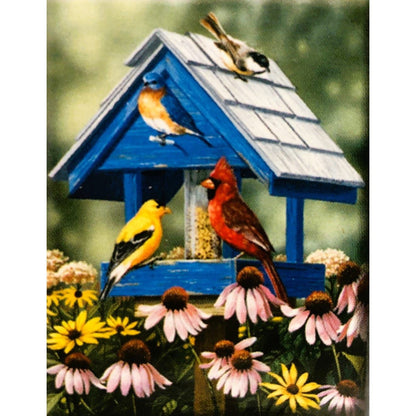 1102 - 500 Piece Coneflowers Jigsaw Puzzle Used |GR-6|