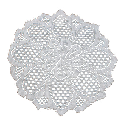 11046 - 12" White Lace Doily Set of 2 |8-18|