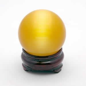 1106 - 5cm Yellow Cat Eye Ball - |17-23|