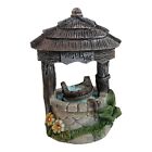 11101 - Handcrafted Wishing Well Featuring Magical Wishes and 10 Cents Coin for Crafts |Y-4|