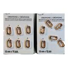 1111 - 2 Pack Spring Gate Clasps-6 ct- |Clear-223|